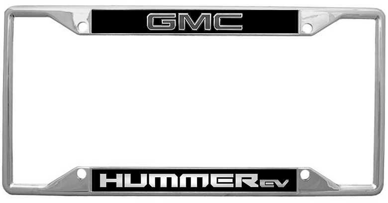 GMC Hummer EV Chrome License Plate Frame