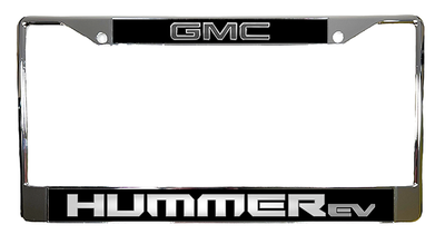 GMC Hummer EV Chrome License Plate Frame