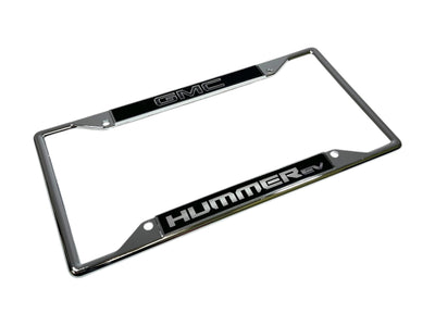 GMC Hummer EV Chrome License Plate Frame