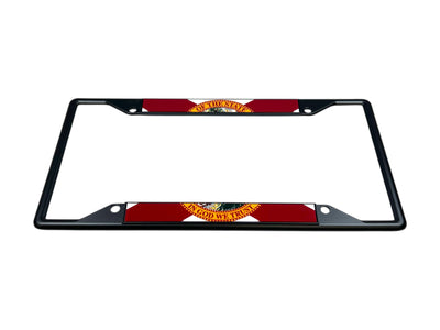 Florida Flag Black License Plate Frame