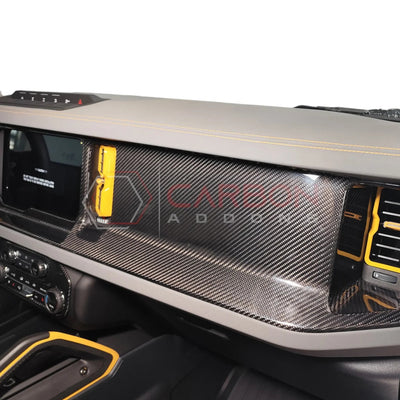 Real Carbon Fiber Dashboard Cover For 2021+ Ford Bronco