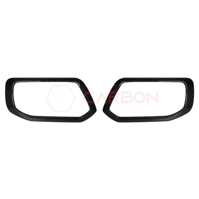 Real Carbon Fiber Interior Door Handle Trim Covers For 2021+ Ford Bronco