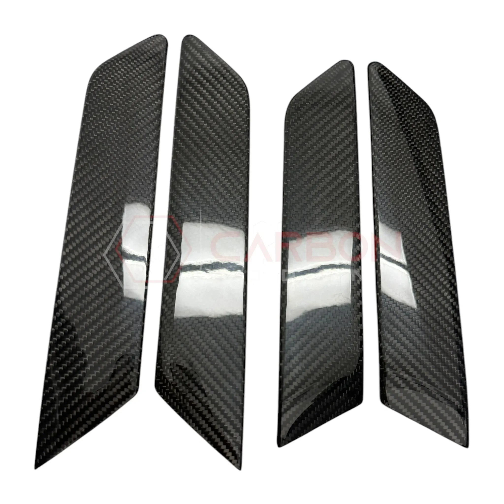 Real Carbon Fiber Door Armrest Trim Covers For 2021+ Ford Bronco
