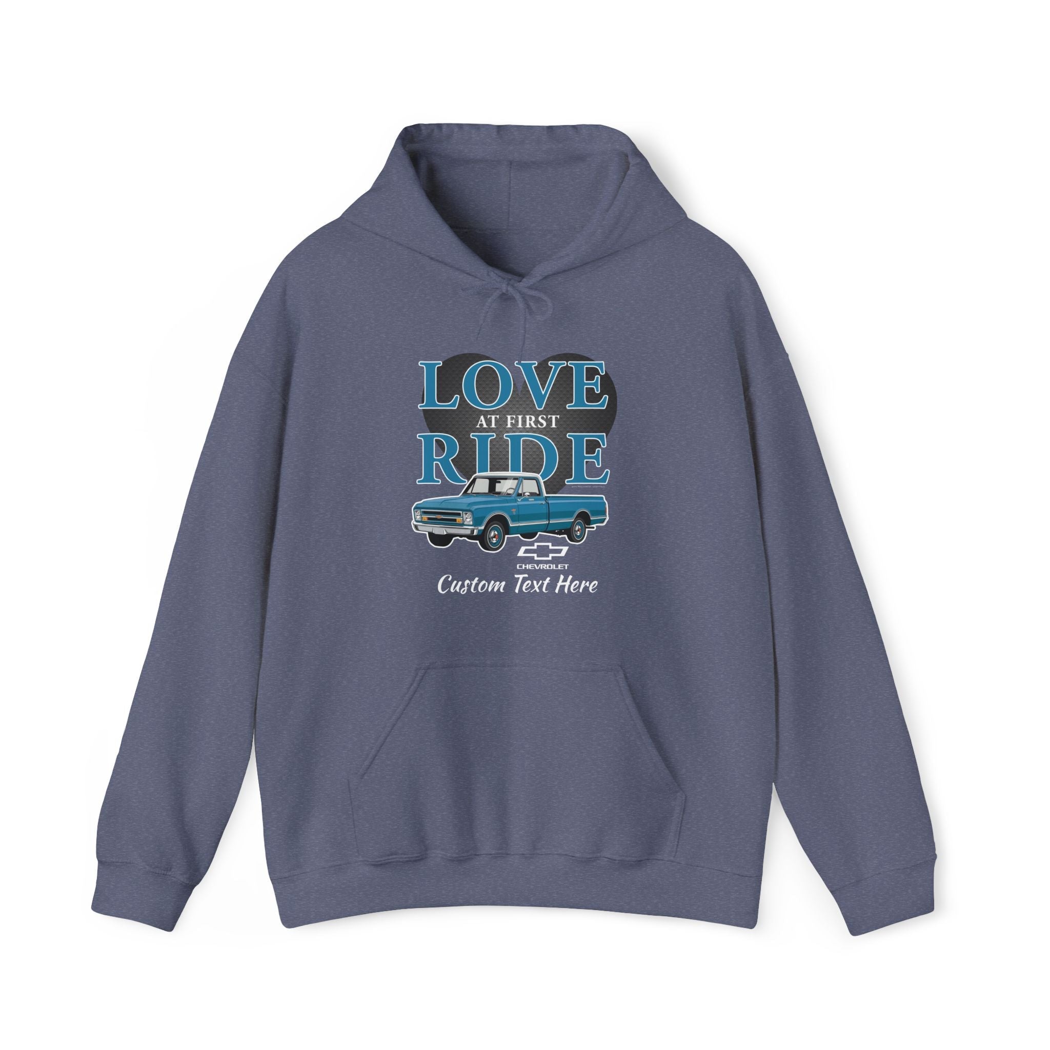 Chevrolet C10 Love at First Ride Personalized Hoodie
