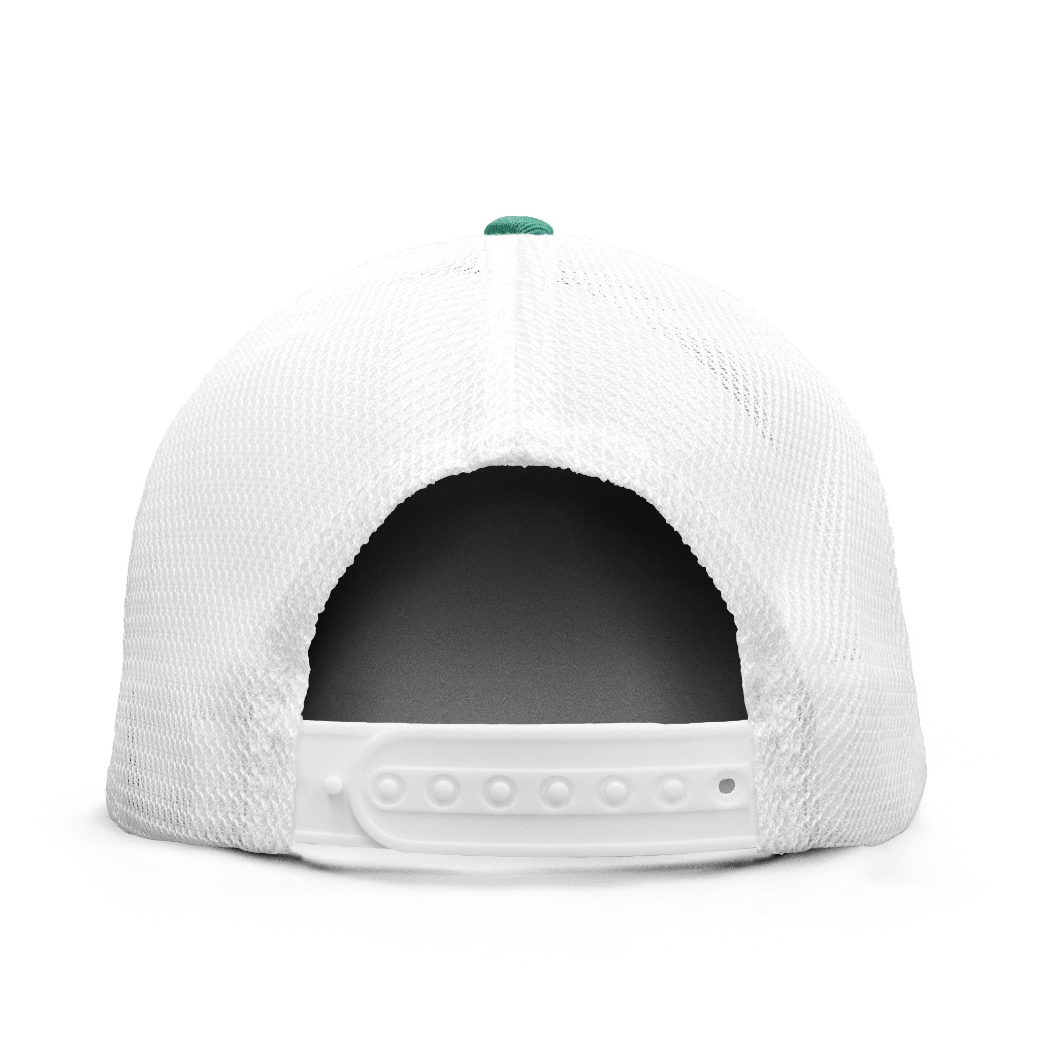 Toyota Car Emblem Mesh Back Baseball Hat - Turquoise/White
