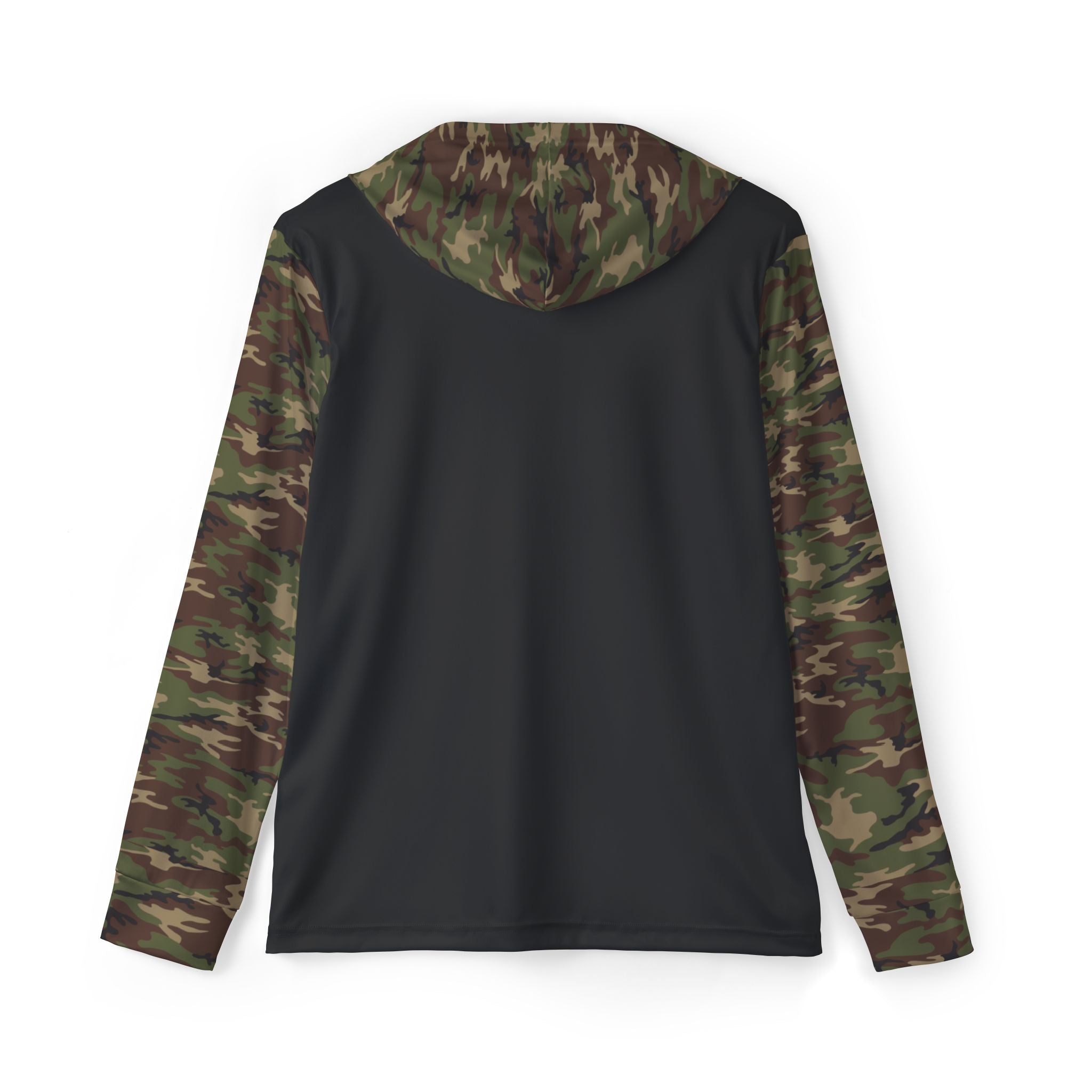 Personalized GM Chevrolet Bowtie Men's Basic Camo Sports Warmup Hoodie, UPF 50+ Sun Protection