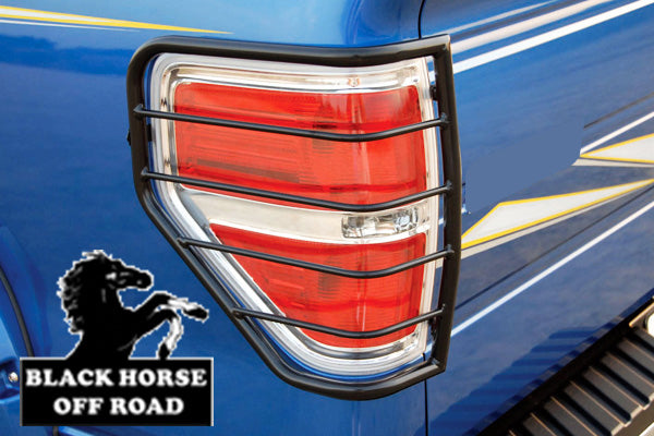 2009-2014 Ford F-150 Tail Light Guards | Black Horse Off Road - Image 2