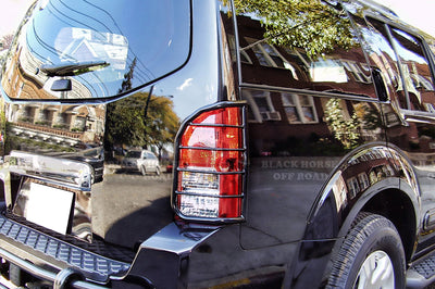 2005-2025 Nissan Pathfinder Tail Light Guards | Black Horse Off Road - Image 1