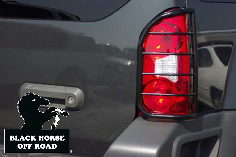 2005-2025 Nissan Xterra Tail Light Guards | Black Horse Off Road - Image 1