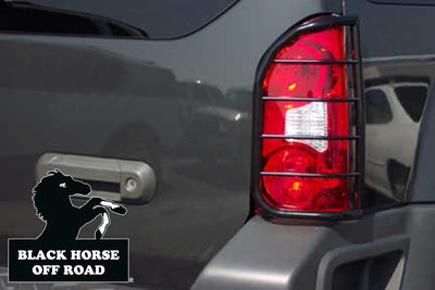 2005-2025 Nissan Xterra Tail Light Guards | Black Horse Off Road - Image 1