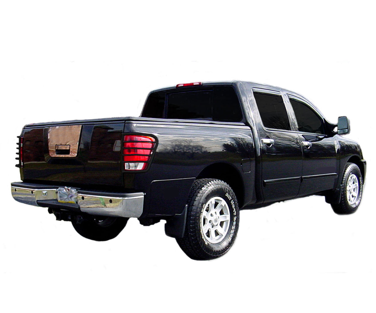 2004-2025 Nissan Titan Tail Light Guards | Black Horse Off Road - Image 2