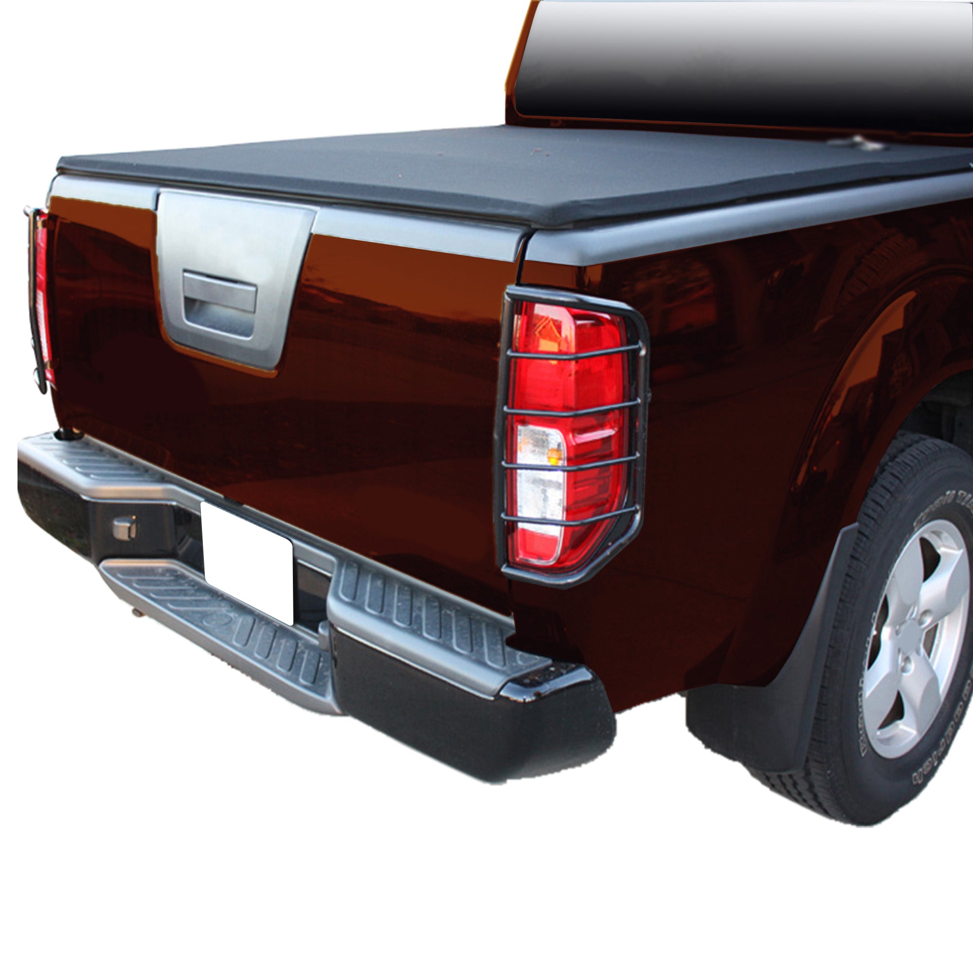 2005-2025 Nissan Frontier Tail Light Guards | Black Horse Off Road - Image 1