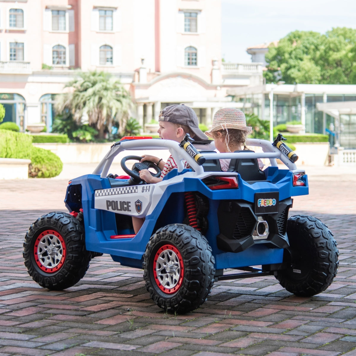 24v-freddo-storm-police-utv-2-seater-for-kids-with-lights-sirens-for-action-packed-adventures