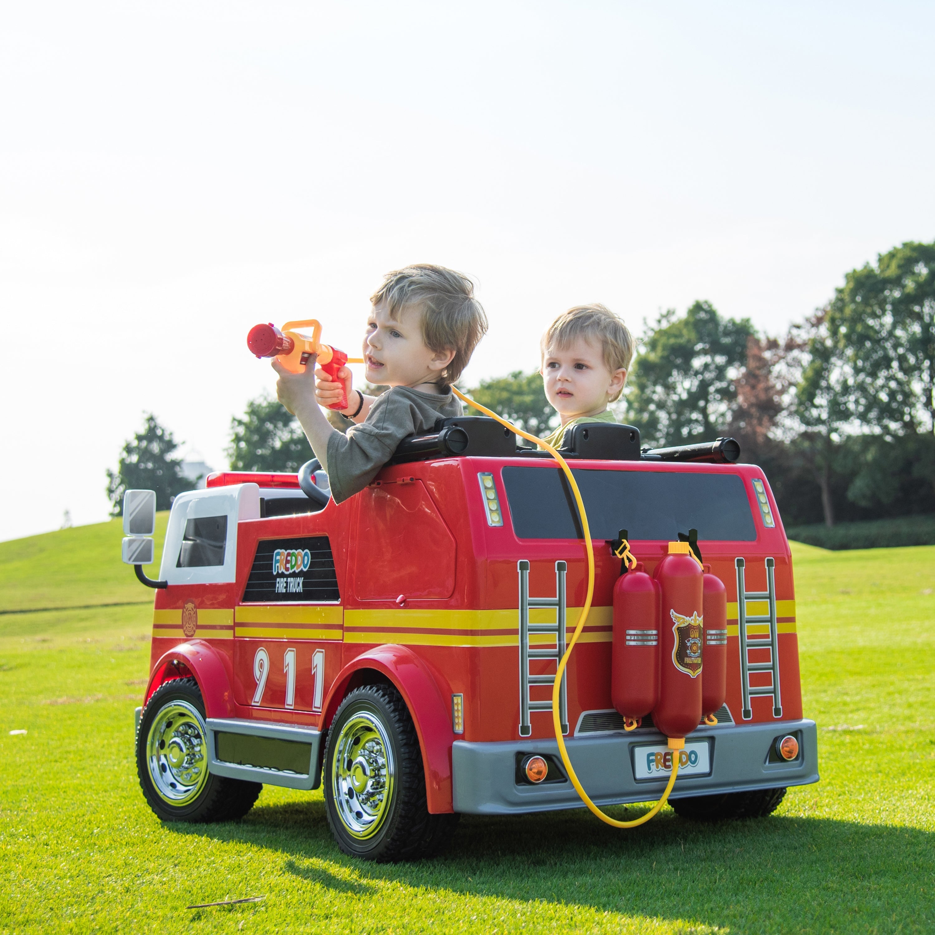 24v-freddo-fire-truck-2-seater-ride-on