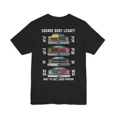 Chevrolet C10 Square Body Legacy Short Sleeve Tee – Evolution of an American Classic
