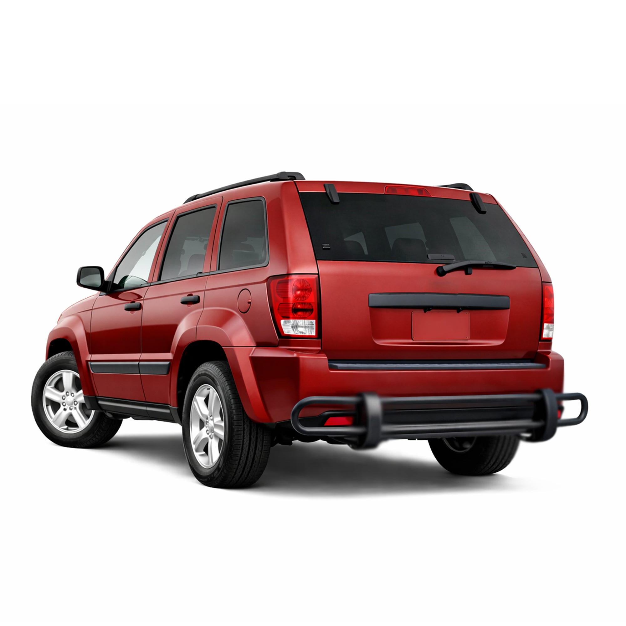 2005-2010 Jeep Grand Cherokee Rear Bumper Guard Double Tube | Black Horse Off Road - Image 2