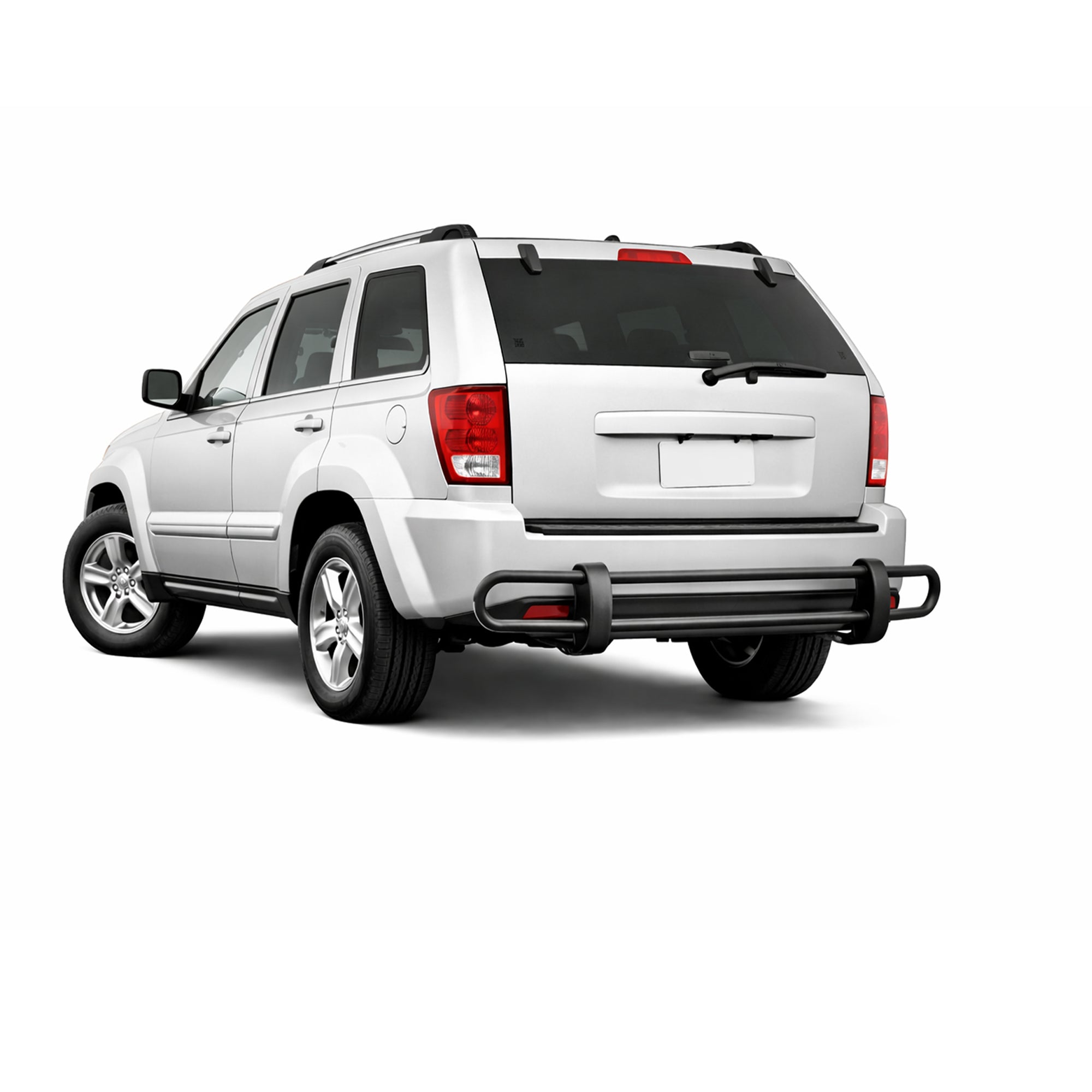 2005-2010 Jeep Grand Cherokee Rear Bumper Guard Double Tube | Black Horse Off Road - Image 3