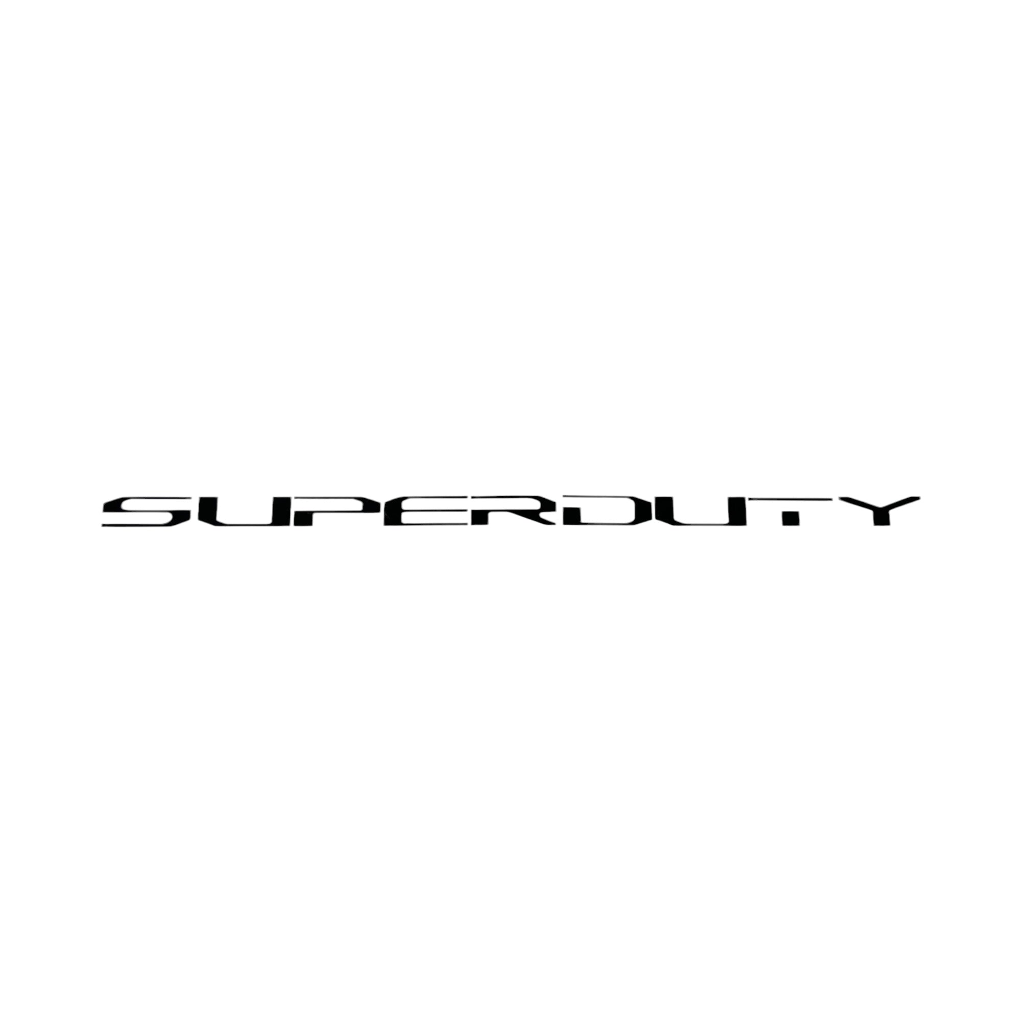 2020-2022 Ford Super Duty Tailgate Lettering Kit