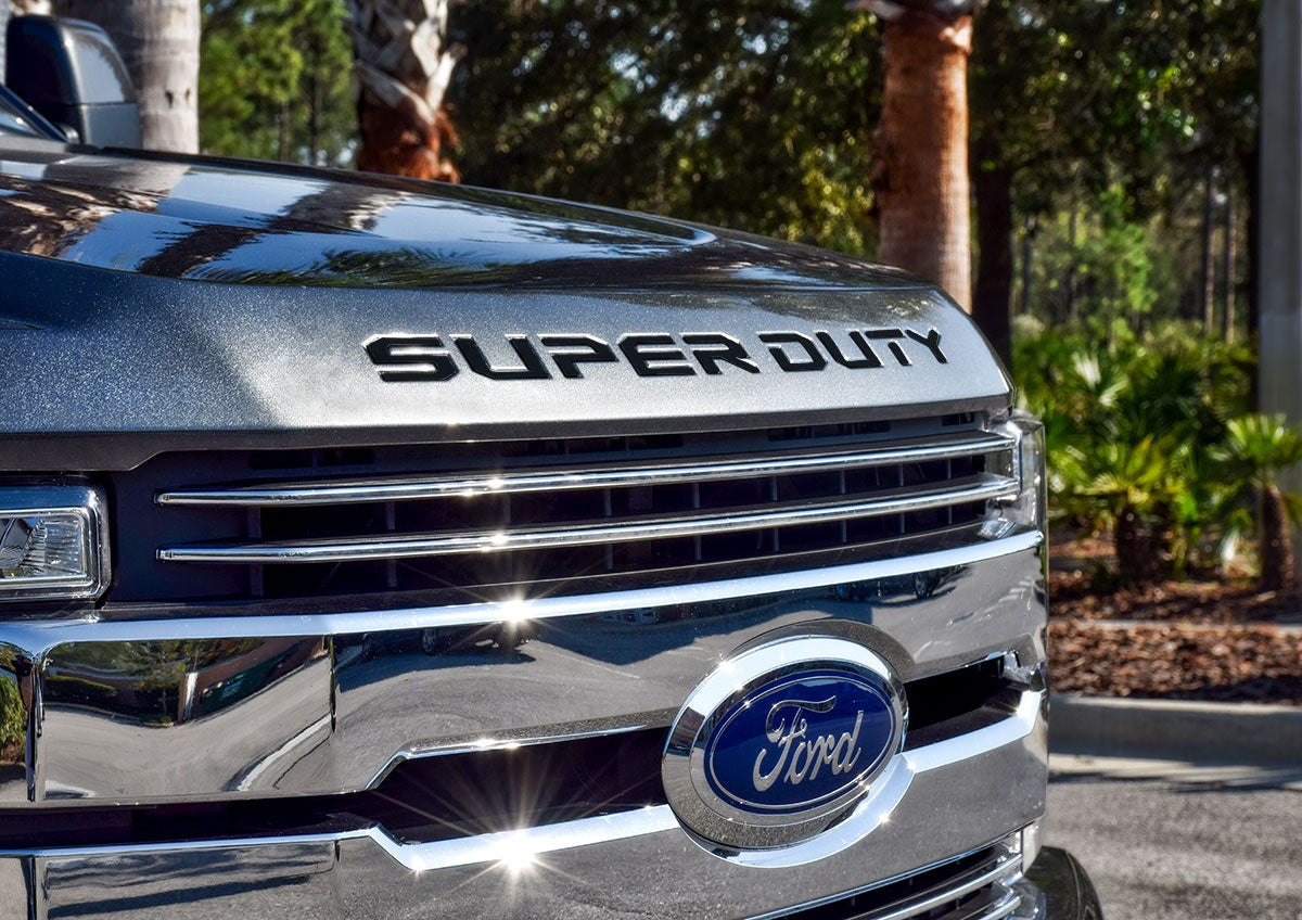 2017-2022 Ford Super Duty Hood Lettering Kit