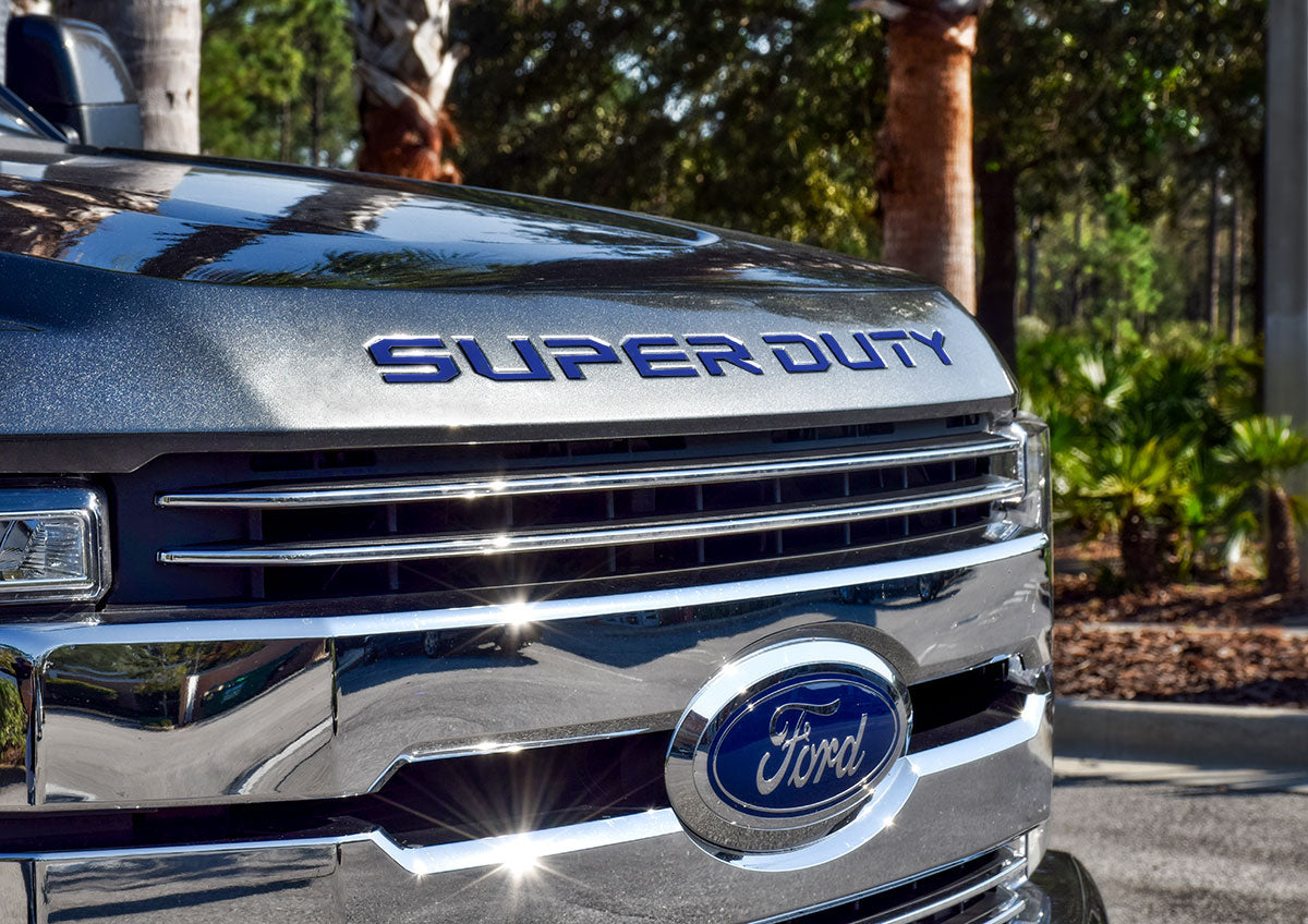 2017-2022 Ford Super Duty Hood Lettering Kit