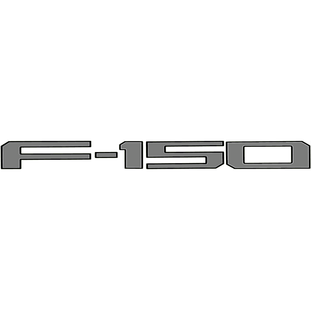2021-Curent Ford F-150 Tailgate Lettering Kit