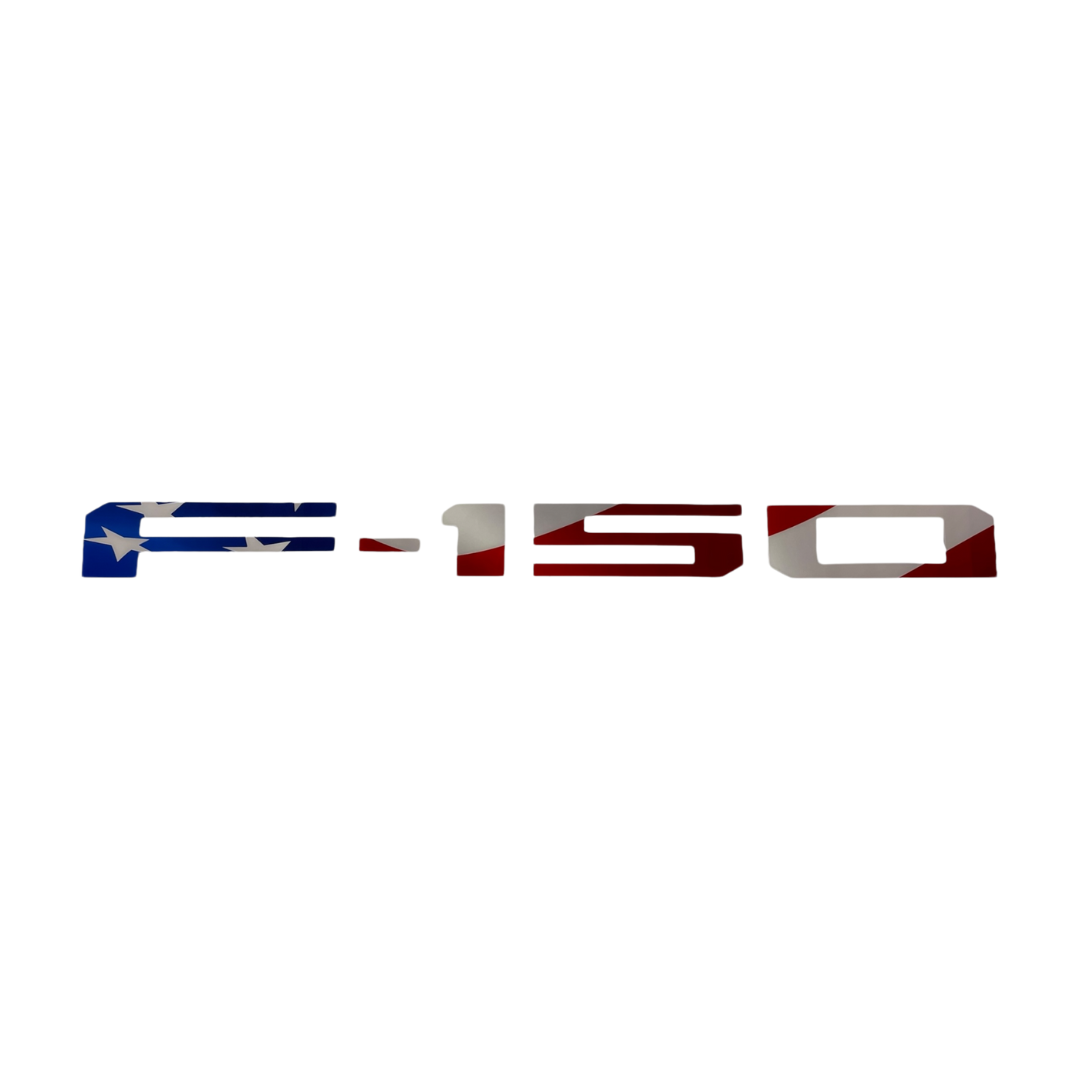 2021-Curent Ford F-150 Tailgate Lettering Kit