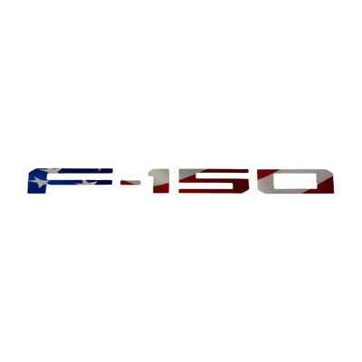 2021-Curent Ford F-150 Tailgate Lettering Kit
