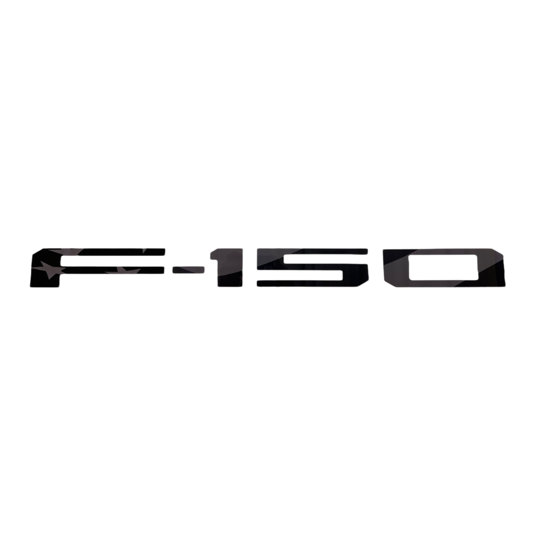 2021-Curent Ford F-150 Tailgate Lettering Kit