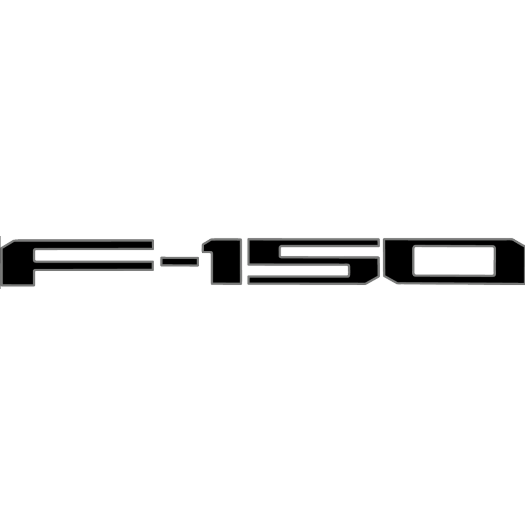 2021-Curent Ford F-150 Tailgate Lettering Kit