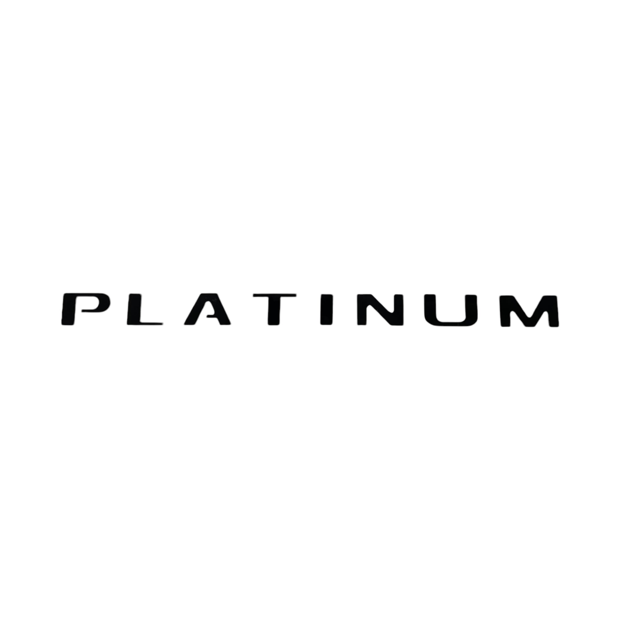 2023-2025 Ford Super Duty Platinum Tailgate Lettering Kit