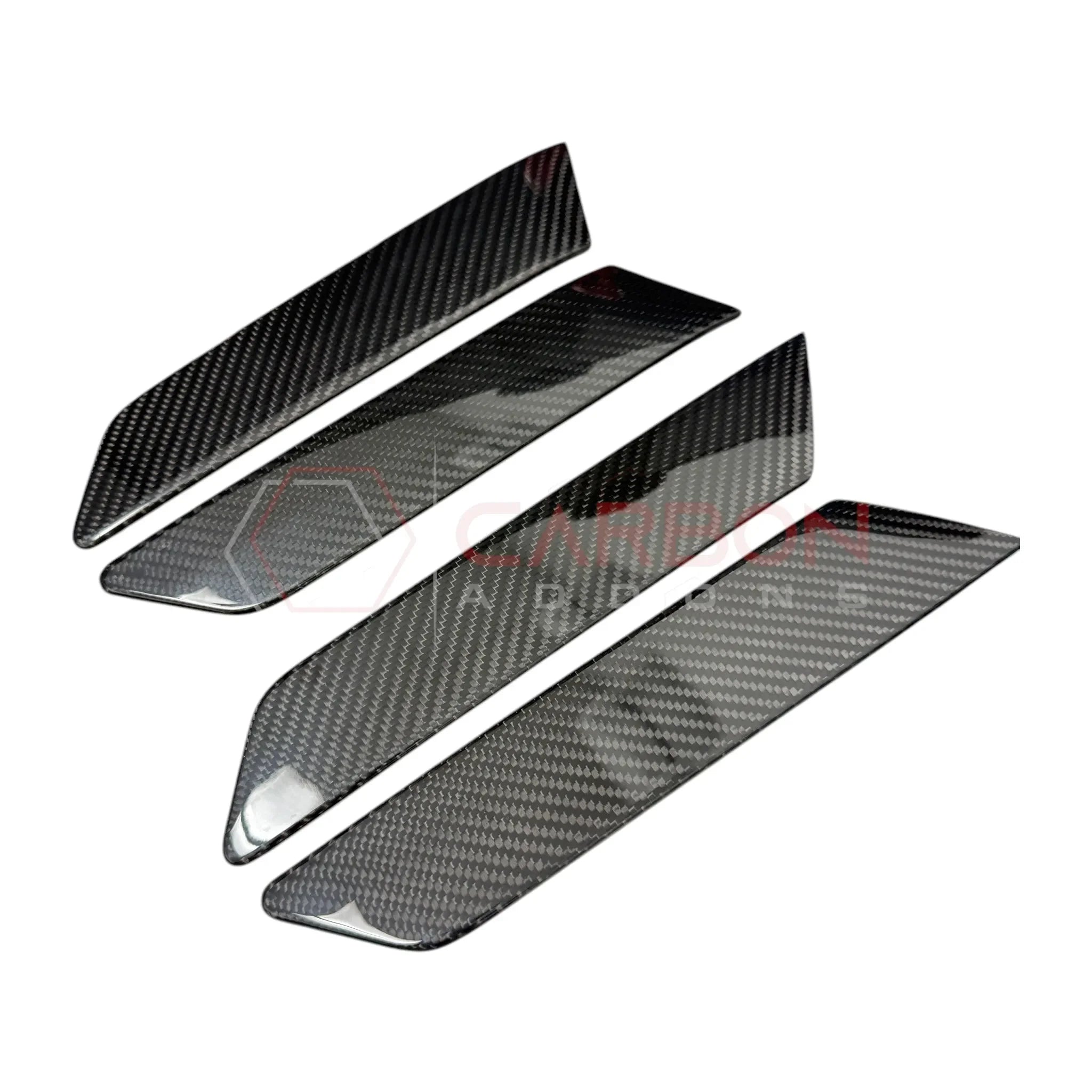 Real Carbon Fiber Door Armrest Trim Covers For 2021+ Ford Bronco