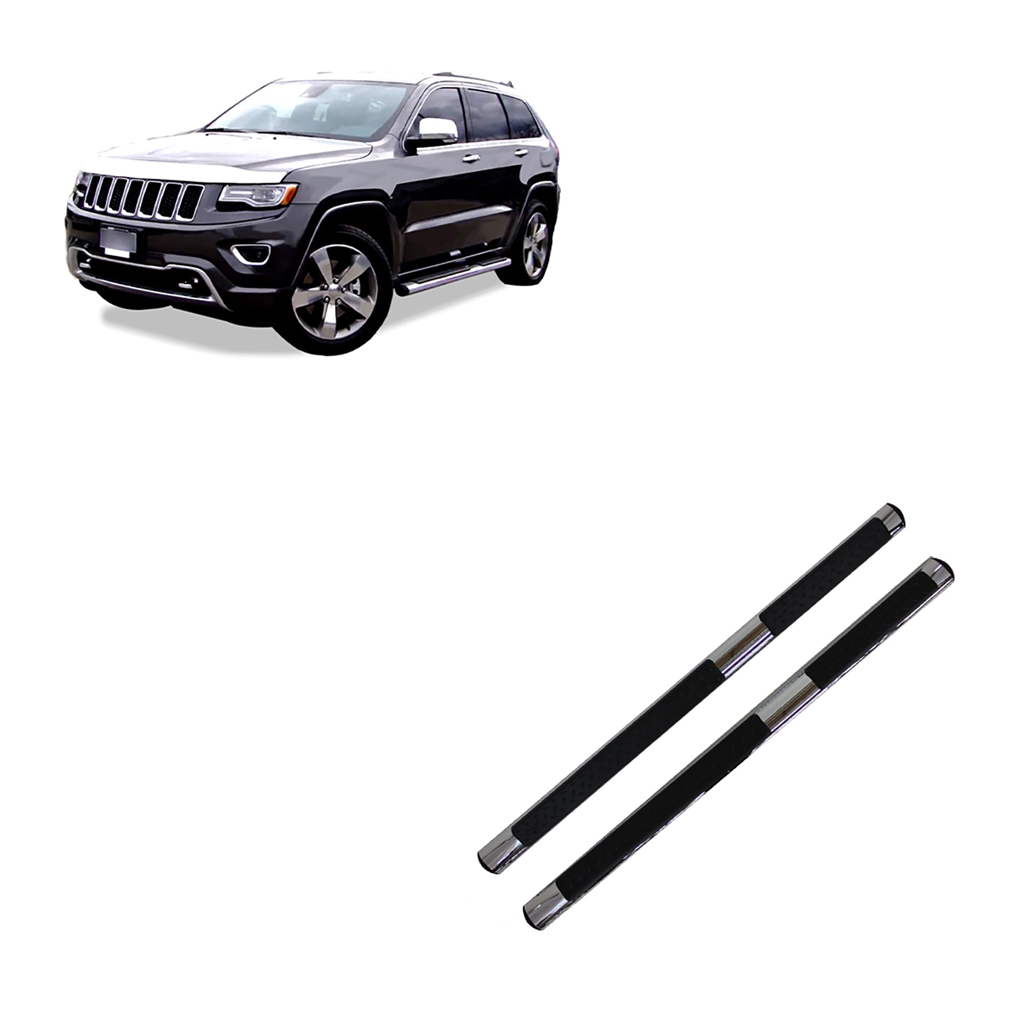 2011-2026 Jeep Grand Cherokee Oem Replica Side Steps | Black Horse Off Road - Image 1