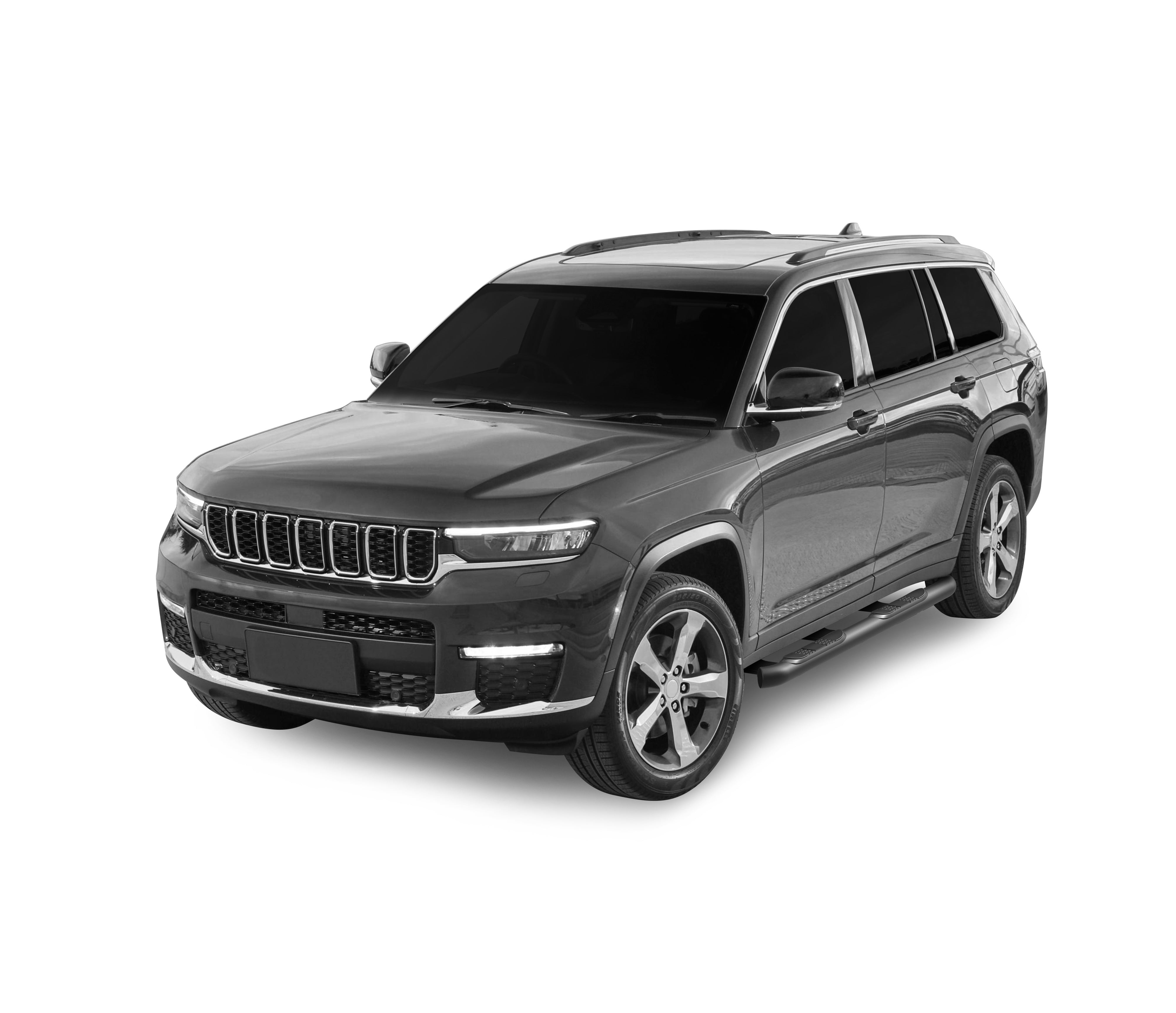 2022-2026 Jeep Grand Cherokee 3In Side Steps | Black Horse Off Road - Image 4