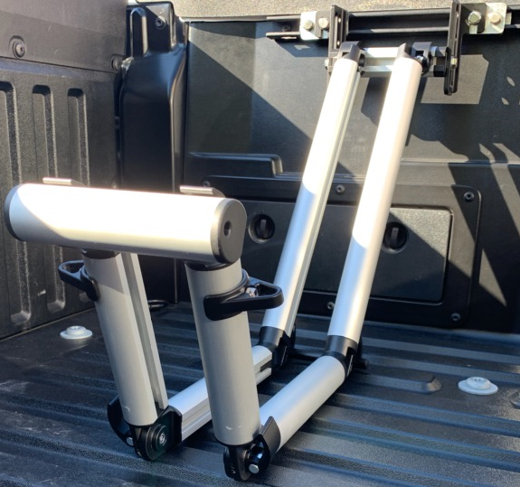 Truck Rail System 1 Bike Rack Package - Sub-Compact & Compact
