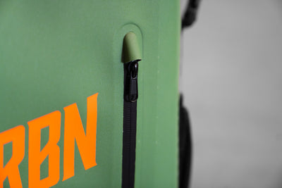 BRBN 38L Waterproof Roll-Top Dry Bag Backpack - Green