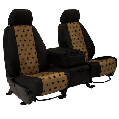 Custom Fit Truck Seat Covers for Ford, Chevy, Ram & Toyota – Pet Print Fabric | Made in USA