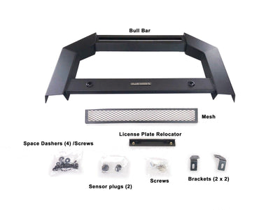 2005-2021 Nissan Frontier Armour Bull Bar Does not include 20in LED light bar | Black Horse Off Road - Image 5