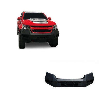 2015-2020 Chevrolet Colorado Armour Heavy Duty Front Bumper Armour I Front Bumper No lights included | Black Horse Off Road - Image 1