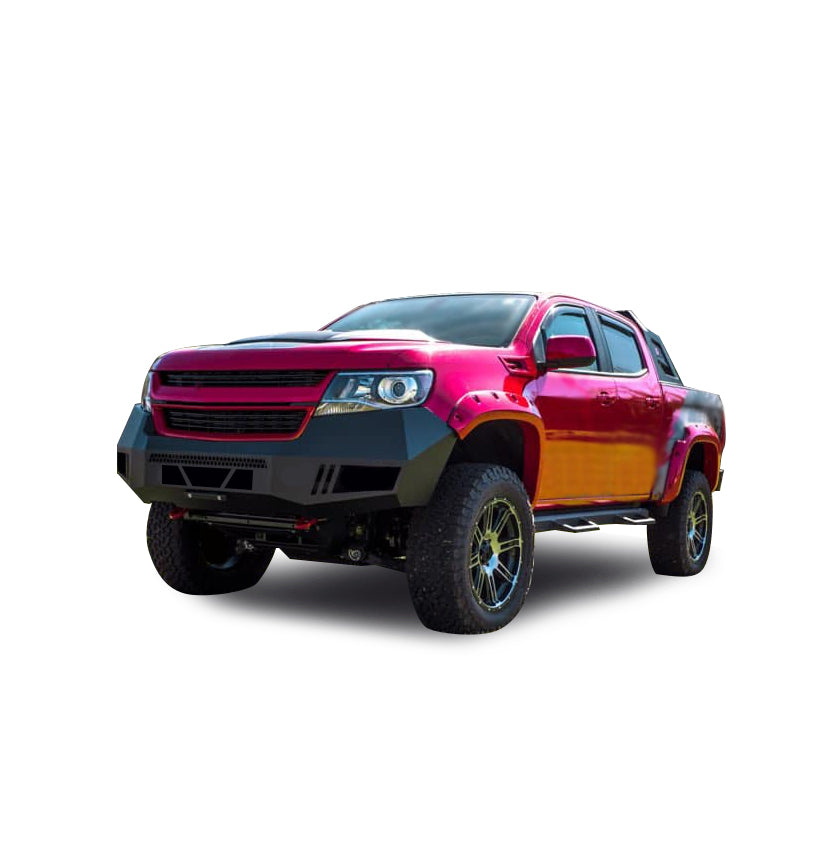 2015-2020 Chevrolet Colorado Armour Heavy Duty Front Bumper Armour I Front Bumper No lights included | Black Horse Off Road - Image 3