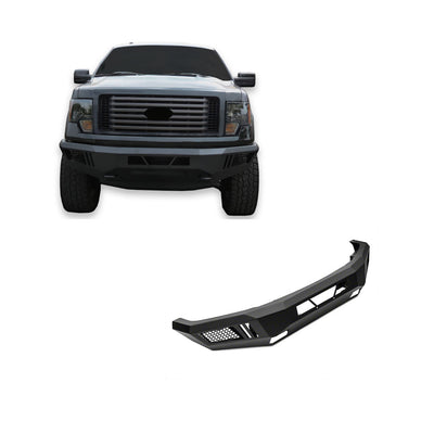 2009-2014 Ford F-150 Armour Heavy Duty Front Bumper Armour I Front Bumper No lights included | Black Horse Off Road - Image 1