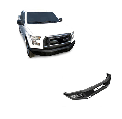 2018-2020 Ford F-150 Armour Heavy Duty Front Bumper Armour I Front Bumper No lights included | Black Horse Off Road - Image 1
