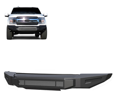2018-2020 Ford F-150 Armour Ii Heavy Duty Modular Front Bumper-Bumper Only Modular Bumper only | Black Horse Off Road - Image 1