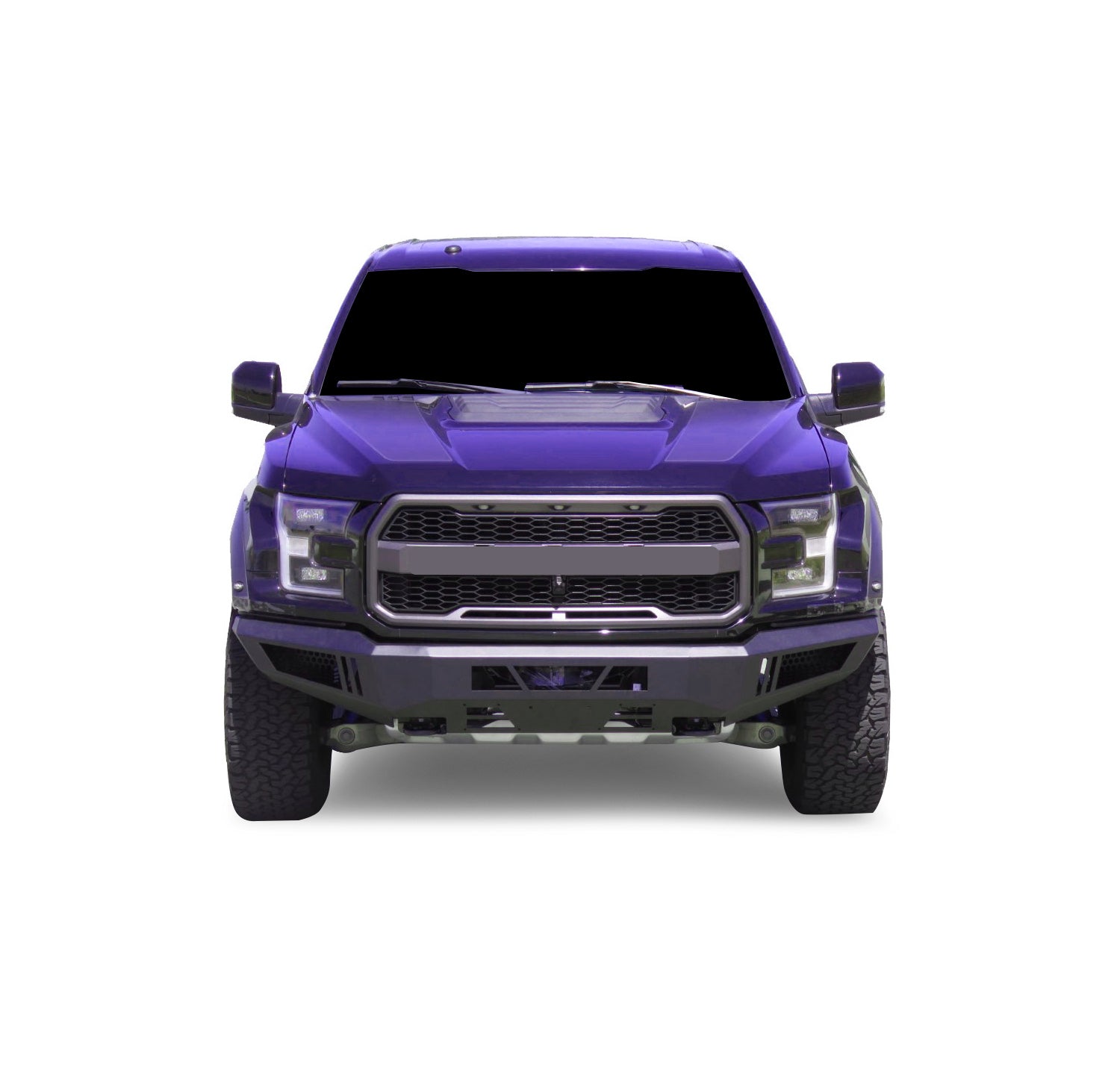 2017-2020 Ford F-150 Armour Heavy Duty Front Bumper Armour I Front Bumper | Black Horse Off Road - Image 2