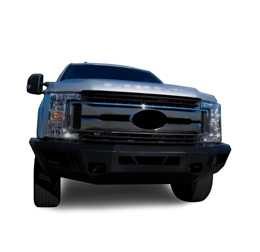 2017-2022 Ford F-250 Super Duty Armour Heavy Duty Front Bumper Armour I Front Bumper No lights included | Black Horse Off Road - Image 3