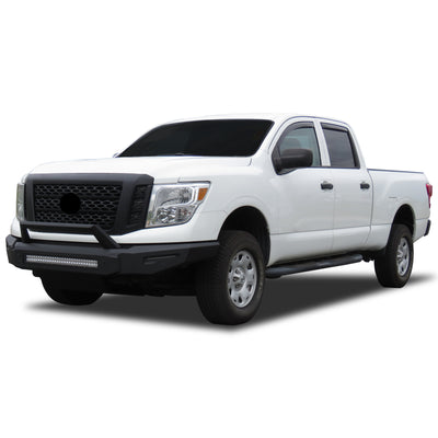 2016-2024 Nissan Titan Xd Armour Ii Heavy Duty Modular Front Bumper Modular Full Set (Bumper, Bull Nose, & Skid Plate) | Black Horse Off Road - Image 10