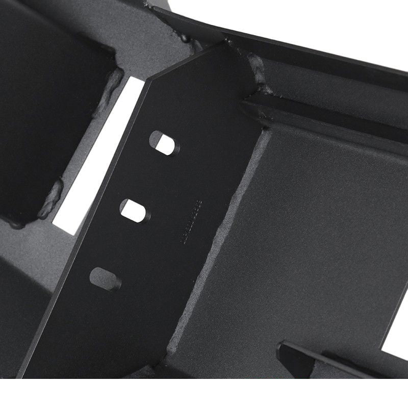 2009-2012 Dodge Ram 1500 Armour Heavy Duty Front Bumper Kit Armour I Front Bumper Includes 1 20in LED Light Bar, 2 sets of 4in cube lights | Black Horse Off Road - Image 6