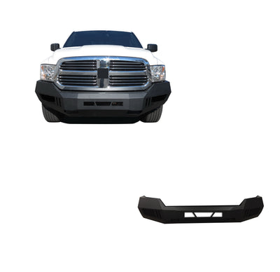 2013-2024 Dodge Ram 1500 Armour Heavy Duty Front Bumper Armour I Front Bumper No lights included | Black Horse Off Road - Image 1