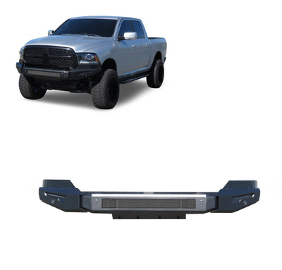 2013-2024 Dodge Ram 1500 Armour Ii Heavy Duty Modular Front Bumper-Bumper Only Modular Bumper only | Black Horse Off Road - Image 1