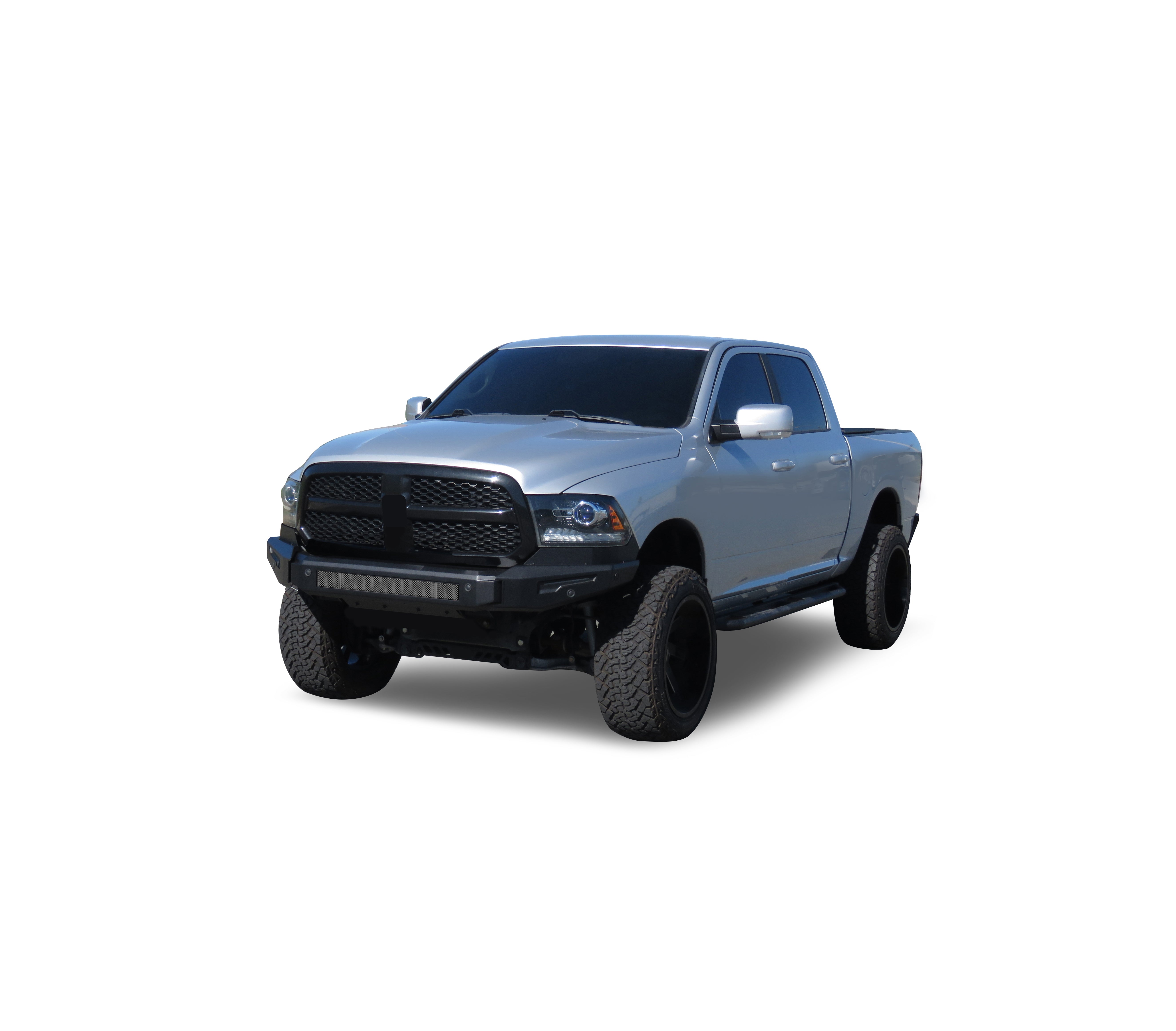 2013-2024 Dodge Ram 1500 Armour Ii Heavy Duty Modular Front Bumper-Bumper Only Modular Bumper only | Black Horse Off Road - Image 4