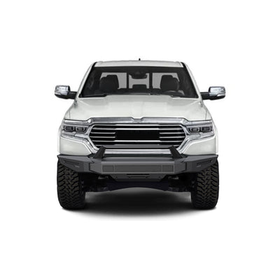 2019-2024 Dodge Ram 1500 Armour Ii Heavy Duty Modular Front Bumper Modular Full Set (Bumper, Bull Nose, & Skid Plate) | Black Horse Off Road - Image 7